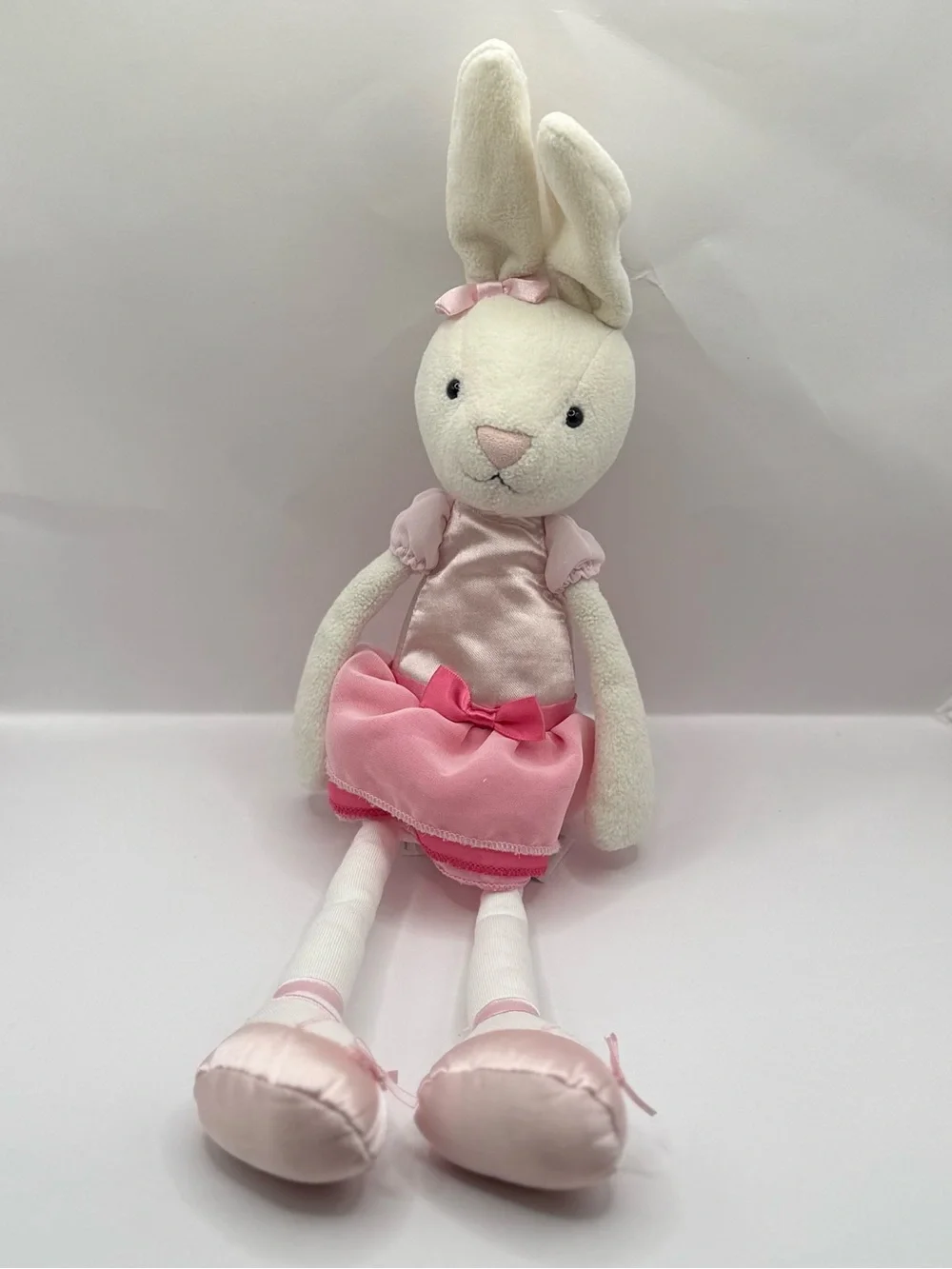 Jellycat Bitsy Bunny Ballerina Plush Soft Stuffed Animal Plush